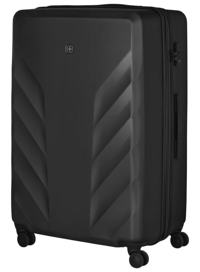 Wenger Motion 81 Cm Hardside 4-Double Wheeled Expandable Check-In Luggage Trolley Case - Black - Image 4